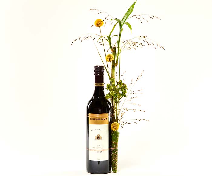 Rødvin Kreativt Pyntet Send Blomster Med Bloomit