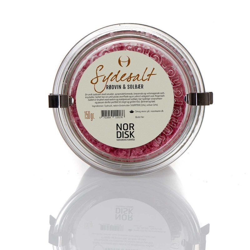 Sydesalt Rødvin Solbær Nordisk 150g