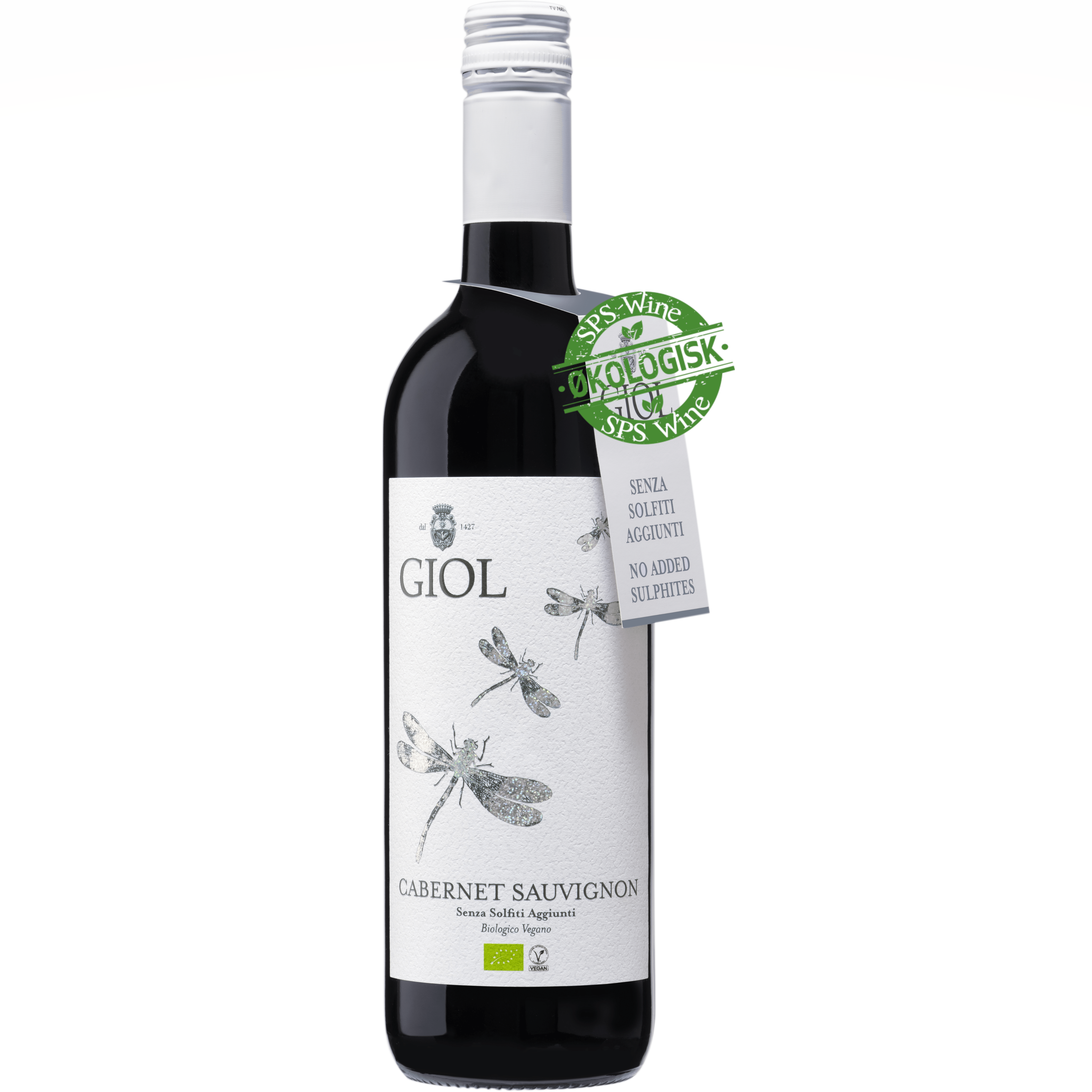 Giol Cabernet Sauvignon økologisk Rødvin 2022 Uden Tilsatte Sulfitter Veneto Italien