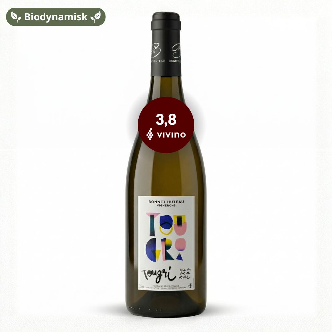 Bonnet Huteau Tougri Hvidvin Loire Frankrig Biodynamisk 2025