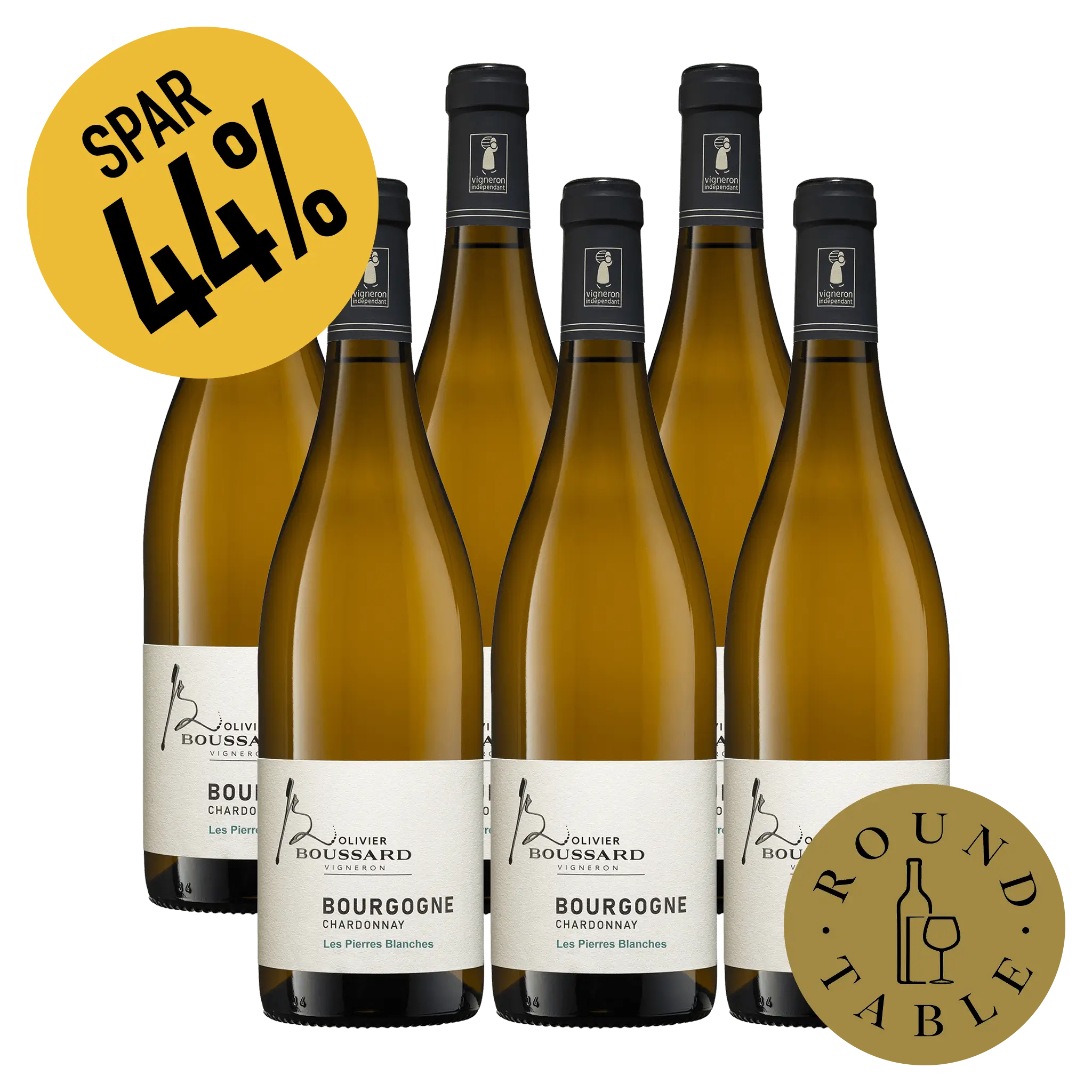 Boussard Bourgogne Chardonnay Cuve Les Pierres Blanches 2023 Round Table