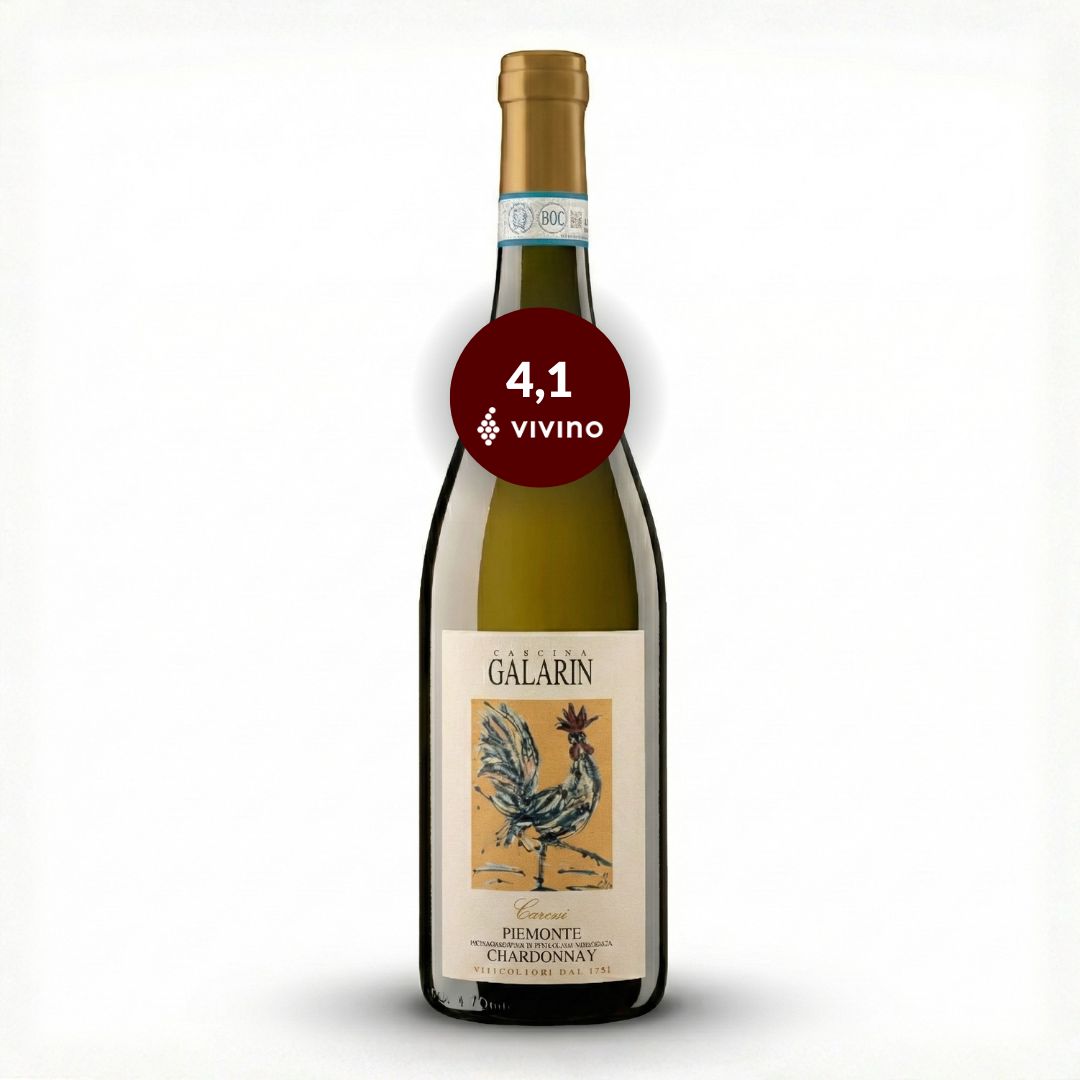 Cascina Galarin Carossi Chardonnay 2024 økologisk Hvidvin Piemonte Italien