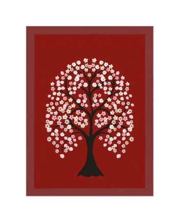 Colormatch Billede Blomstertræ 17x23 Pinot Noir