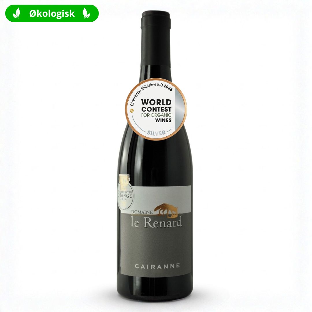Domaine Renard Cairanne Cdrv økologisk Rødvin 2023 Rhone Frankrig