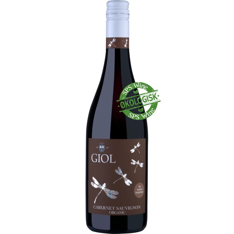 Giol Cabernet Sauvignon økologisk Rødvin 2025 Uden Tilsatte Sulfitter Veneto Italien