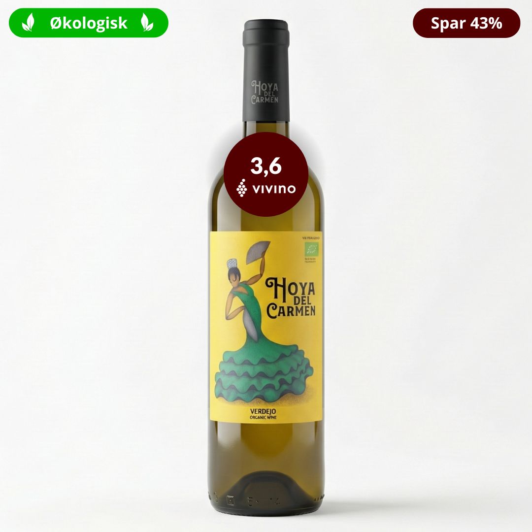 Hoya Del Carmen Verdejo 2024 økologisk Hvidvin Manchuela Spanien