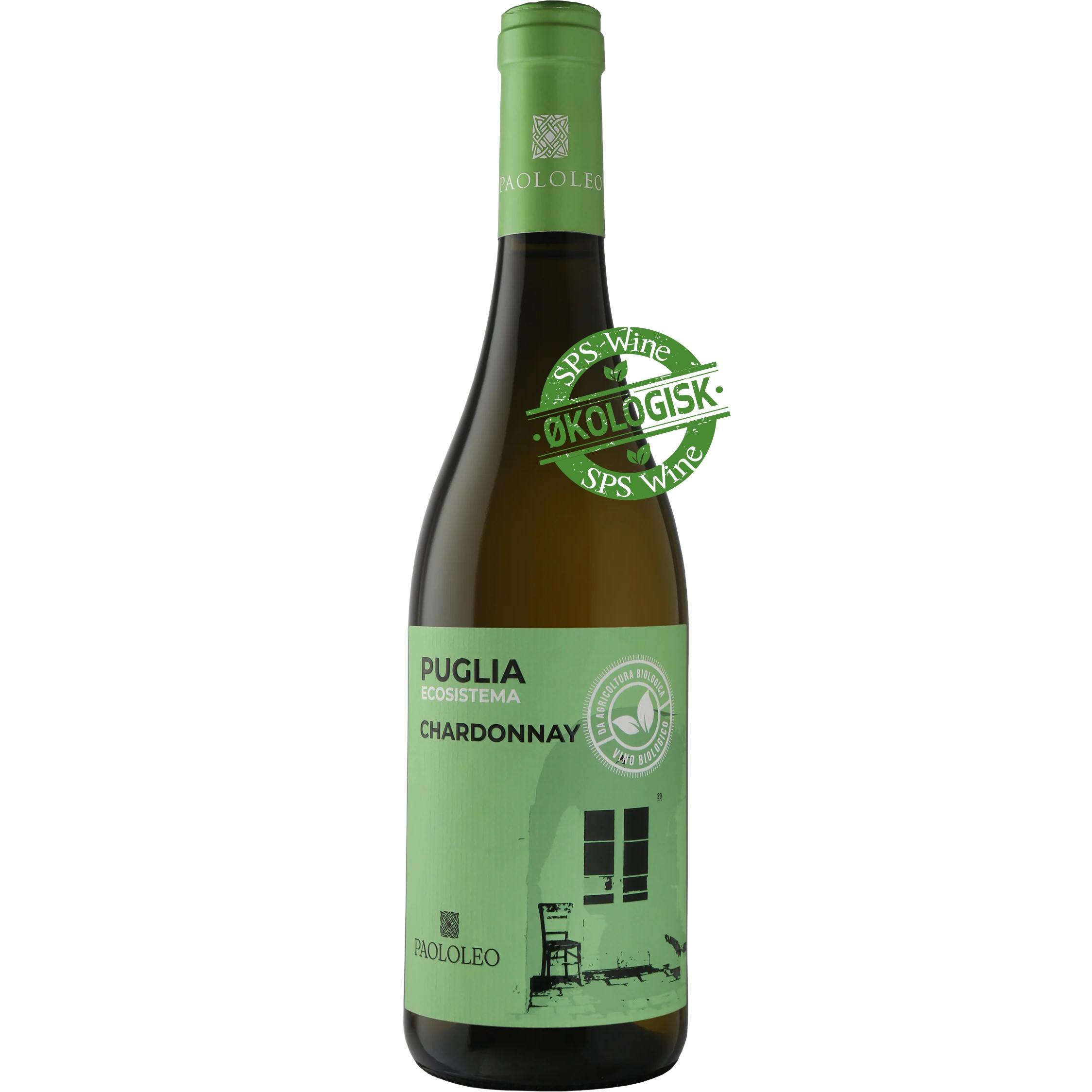Paolo Leo Ecosistema Chardonnay Hvidvin økologisk 2024 Puglia Italien