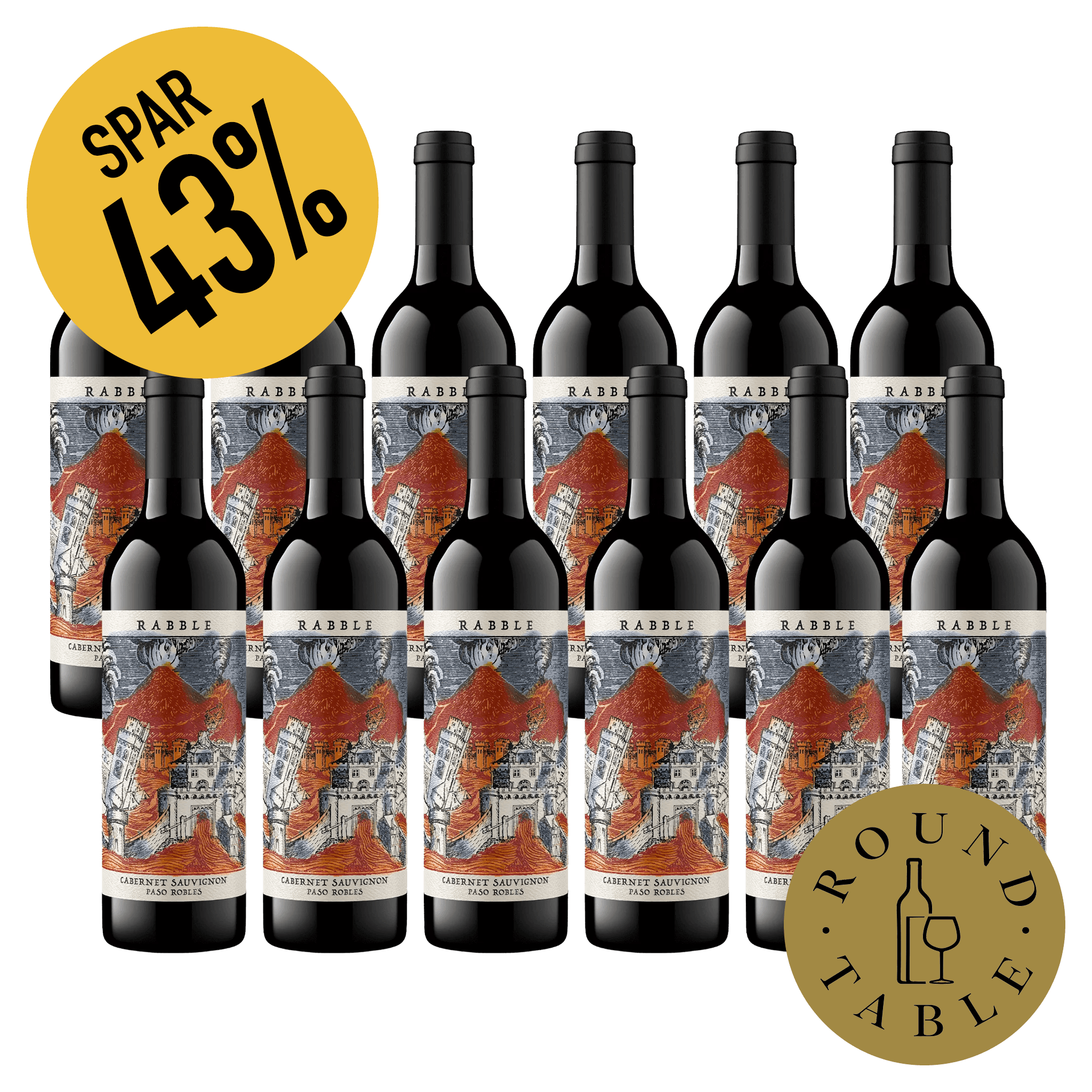 Rabble 2023 Cabernet Sauvignon Round Table