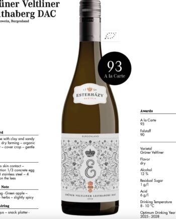 Schloss Esterhzy Grner Veltliner Leithaberg 2024