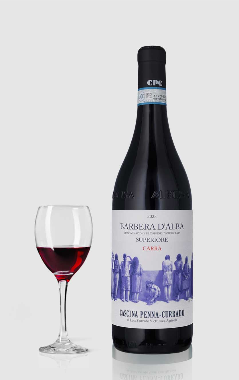 Barbera Alba Carra Doc Cascina Penna Currado 2023