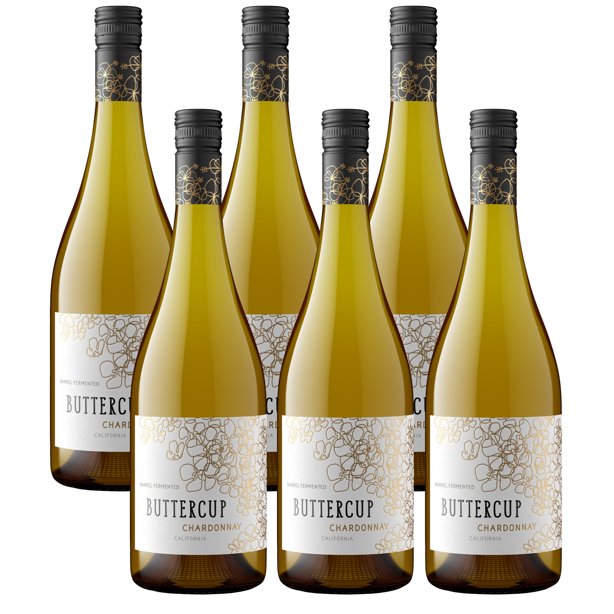 Flasker Buttercup Chardonnay Hvidvin