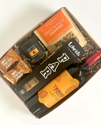 Gave Til Far  Med Rødvin Lakrids Snacks