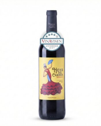 Hoya Del Carmen Tempranillo økologisk   Vegansk Rødvin Manchuela Spanien