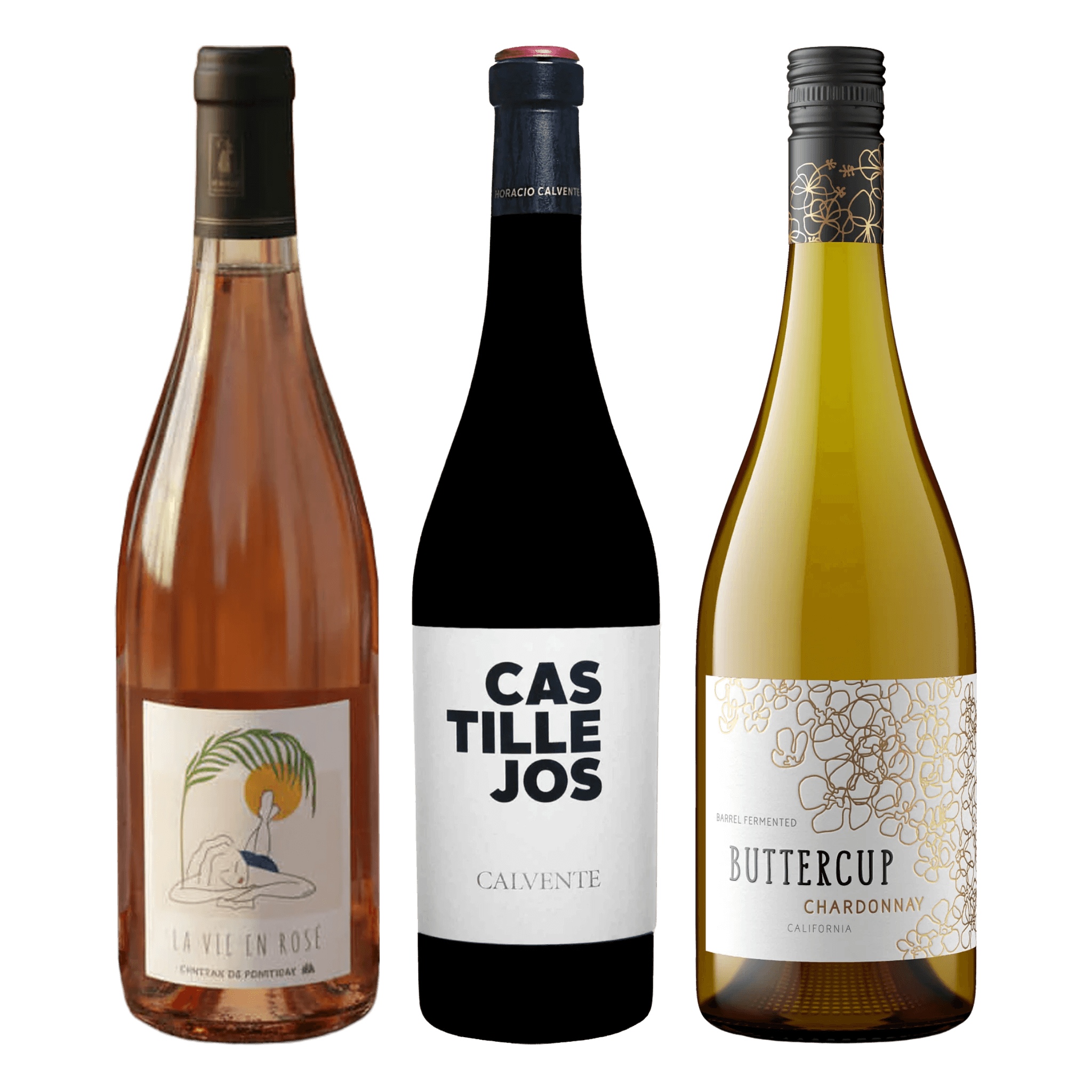 Smagepakke: Buttercup Chardonnay Castillejos Vie Ros