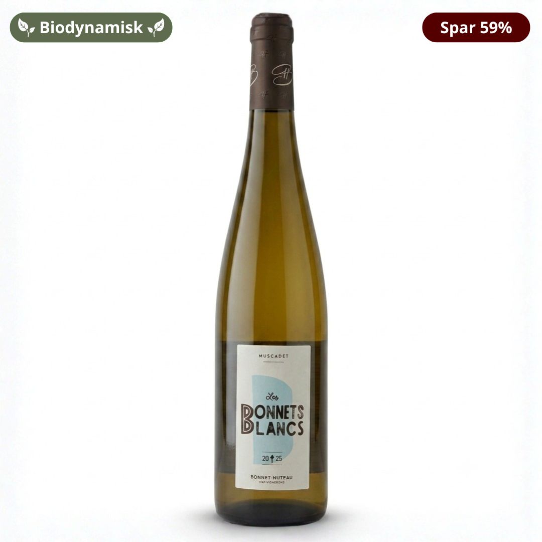 Bonnet Huteau Muscadet Les Bonnets Blancs Hvidvin Loire Frankrig Biodynamisk 2025