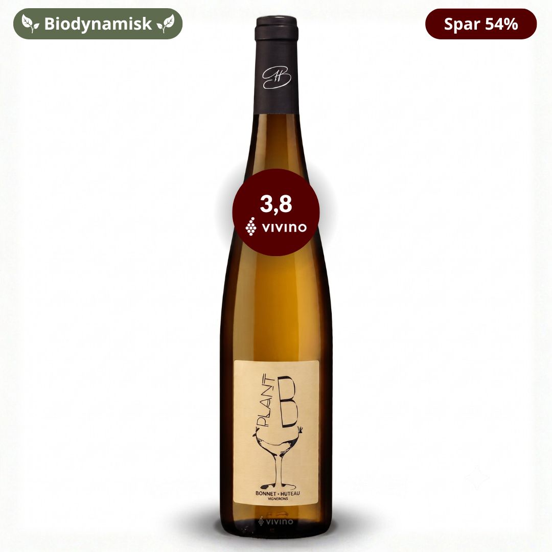 Bonnet Huteau Plant 2025 Biodynamisk Hvidvin Uden Sulfitter Loire Frankrig