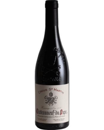 Chateauneuf Pape Crous Saint Martin 2017