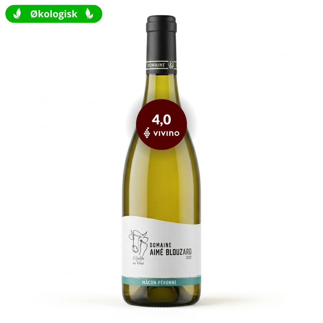 Domaine Aim Blouzard Mcon Pronne Blanc økologisk Hvidvin Mcon Pronne Frankrig