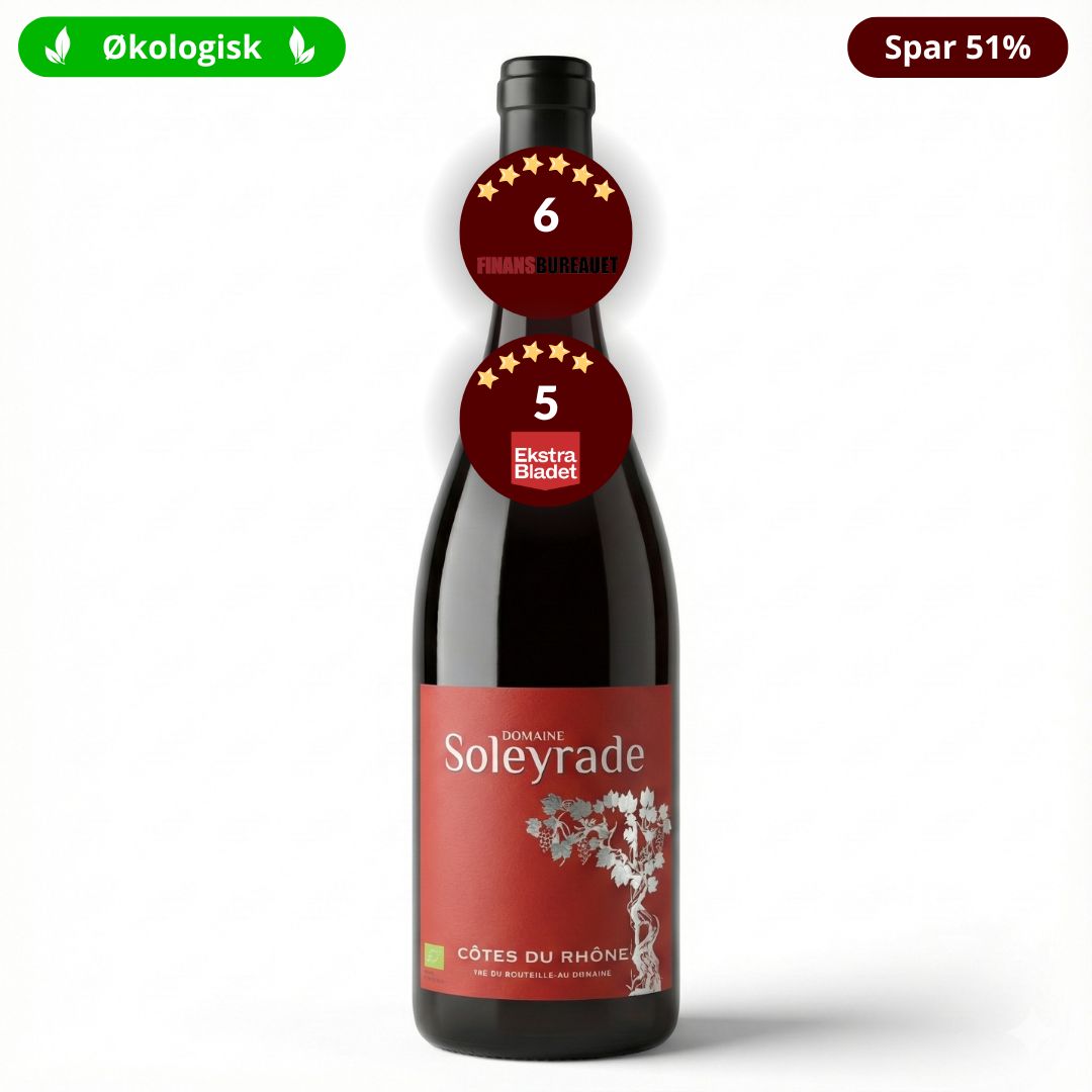 Domaine Soleyrade 2025 Ctes Rhne økologisk Rødvin Grenache Syrah