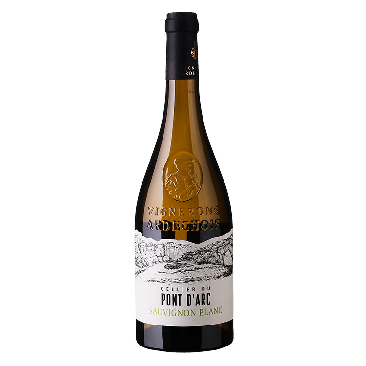 Hvidvin  Cellier Pont Arc  Sauvignon Blanc Frankrig