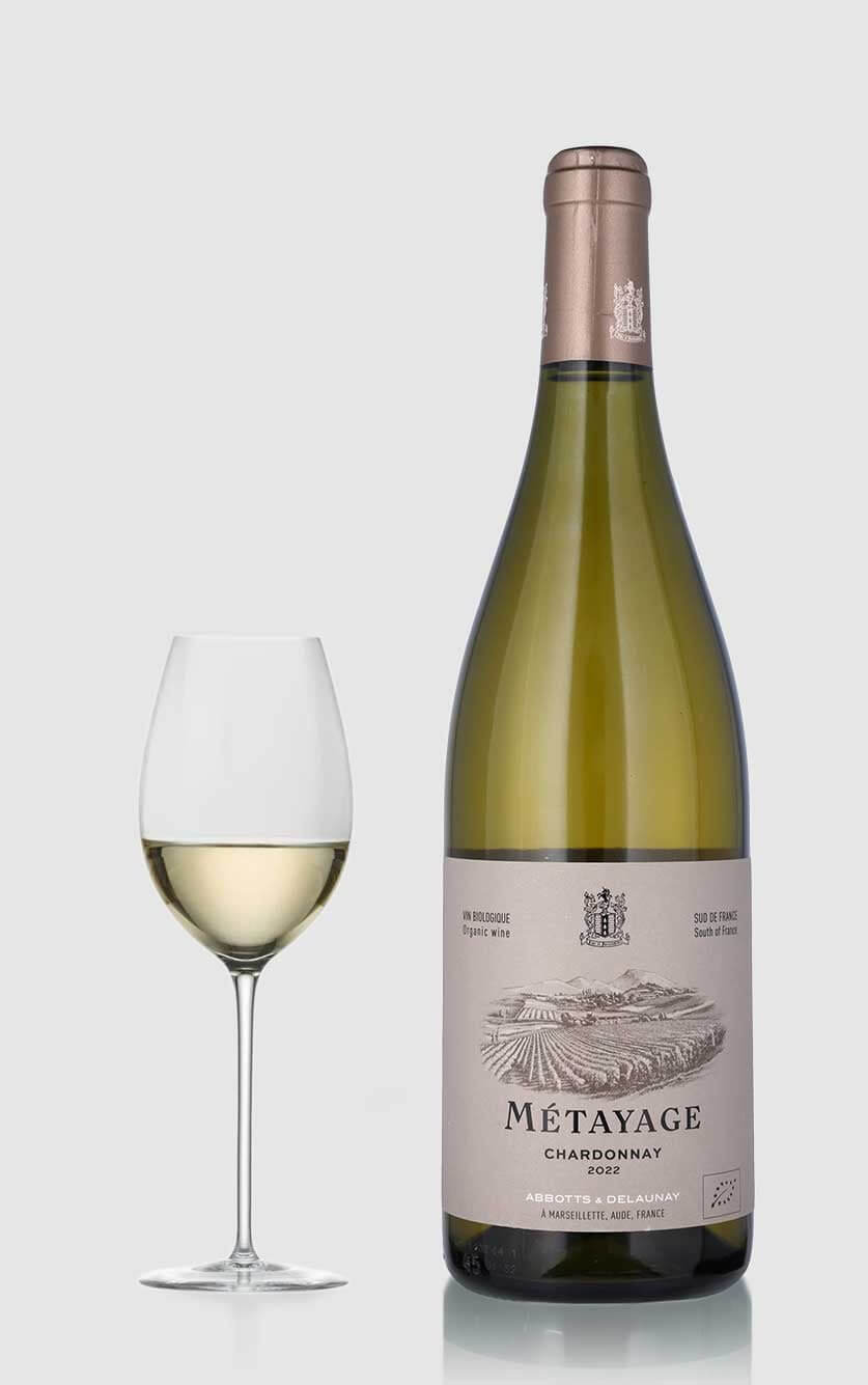 Metayage Chardonnay øko 2022 Igp Pays Doc Abbotts Delaunay