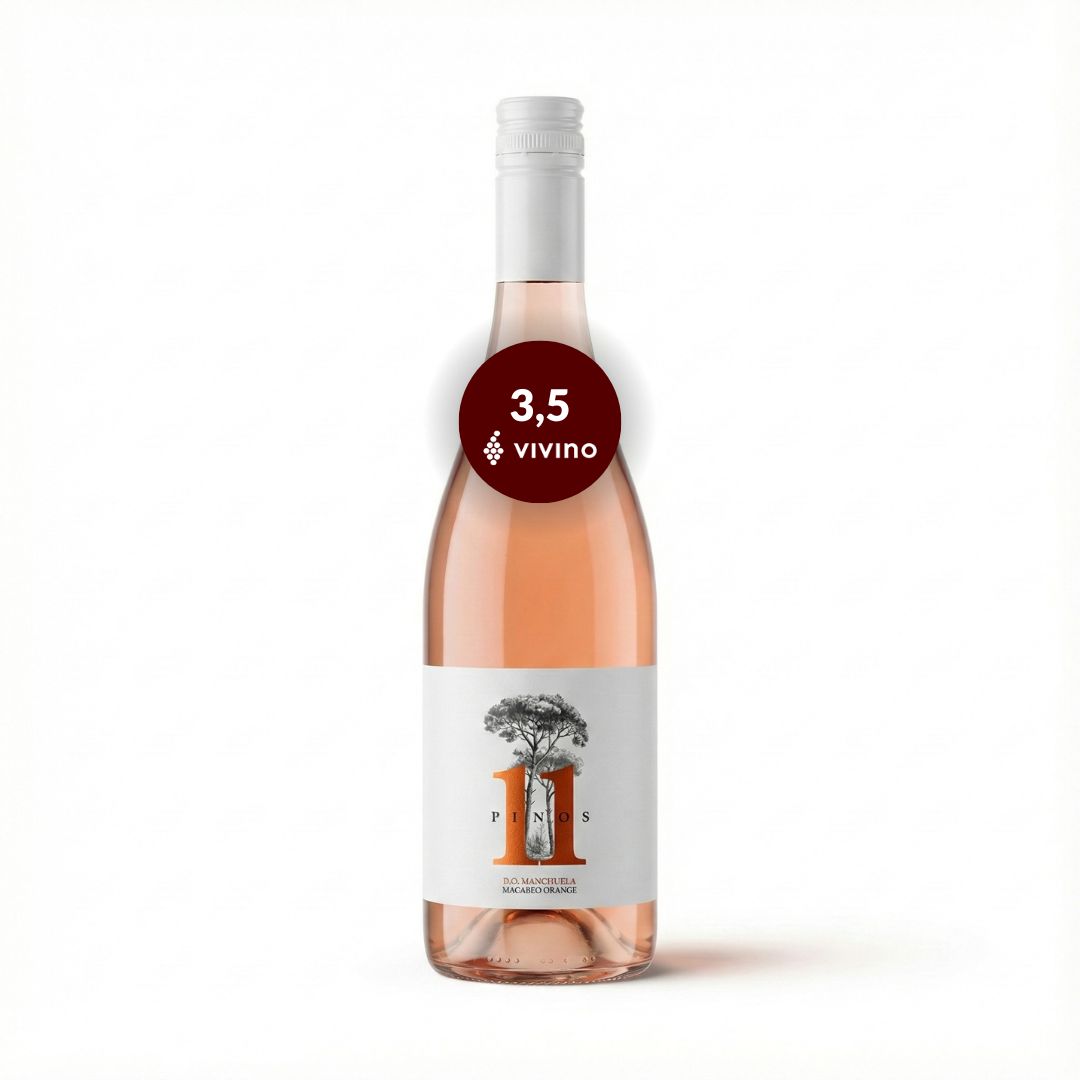 Pinos Macabeo økologisk Vegansk Orangevin 2024 Manchuela Spanien